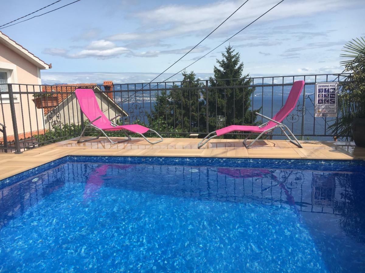 House Anastazia With Spectacular View Villa Lovran Dış mekan fotoğraf