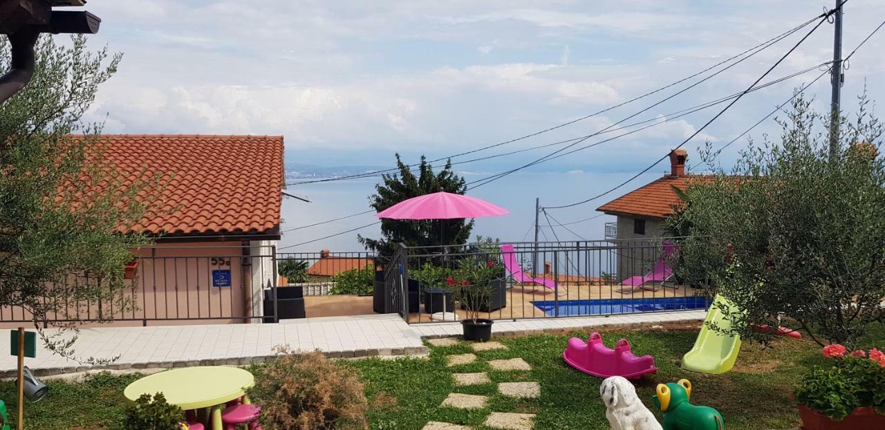 House Anastazia With Spectacular View Villa Lovran Dış mekan fotoğraf