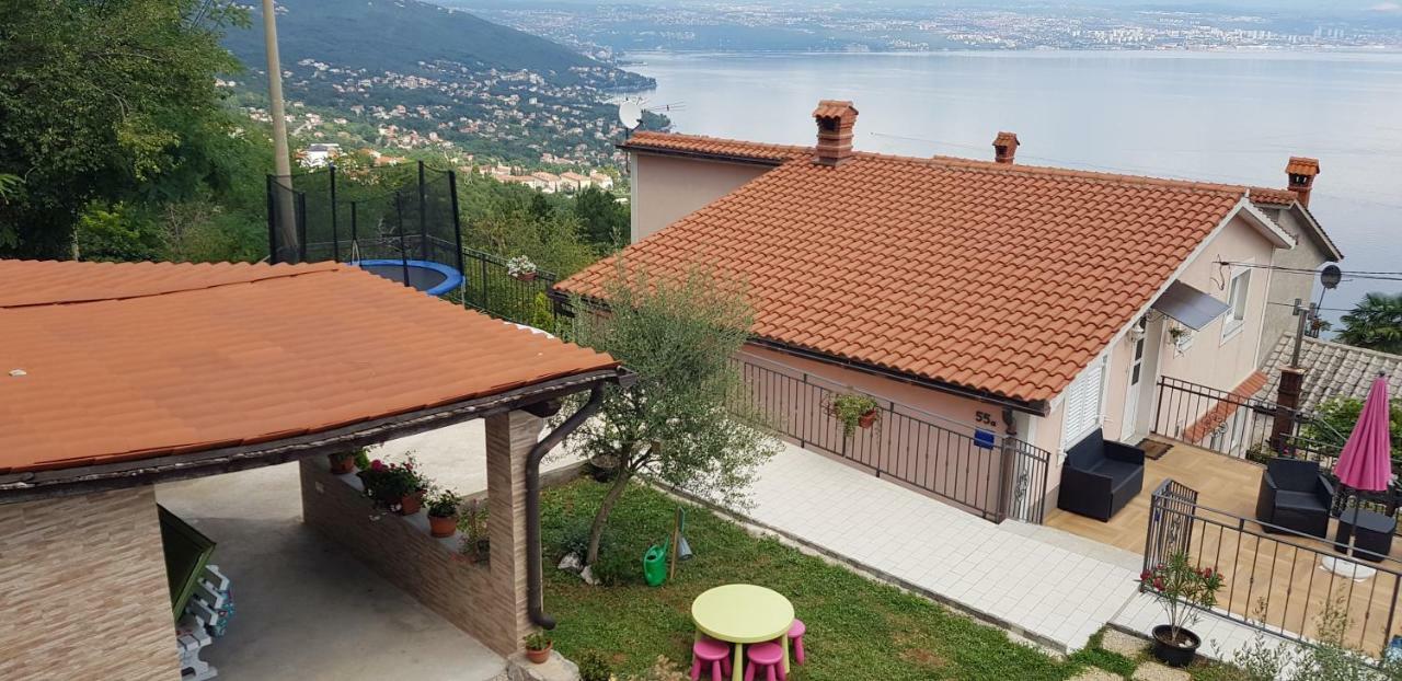 House Anastazia With Spectacular View Villa Lovran Dış mekan fotoğraf